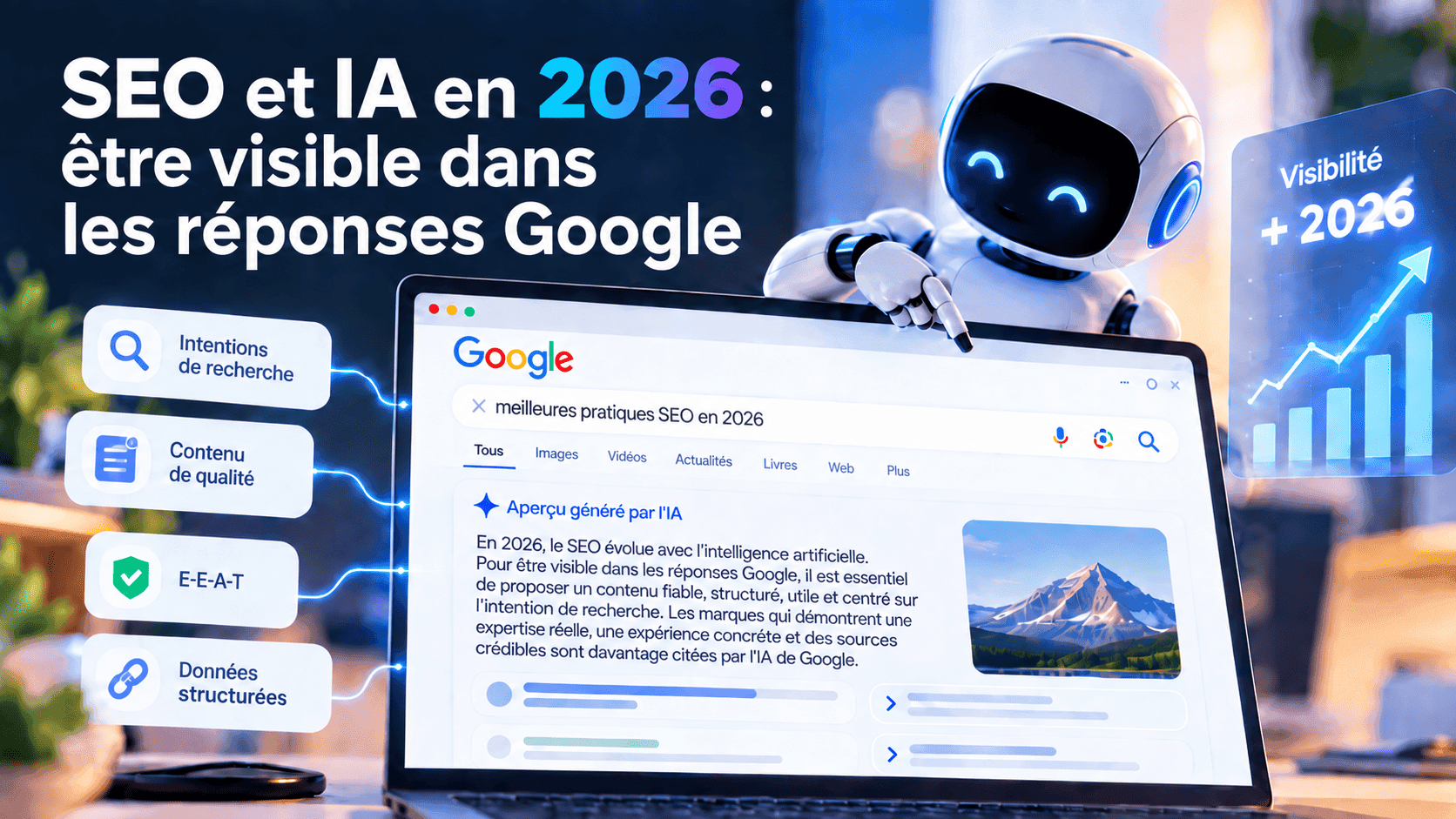 SEO et IA en 2026 : être visible dans Google