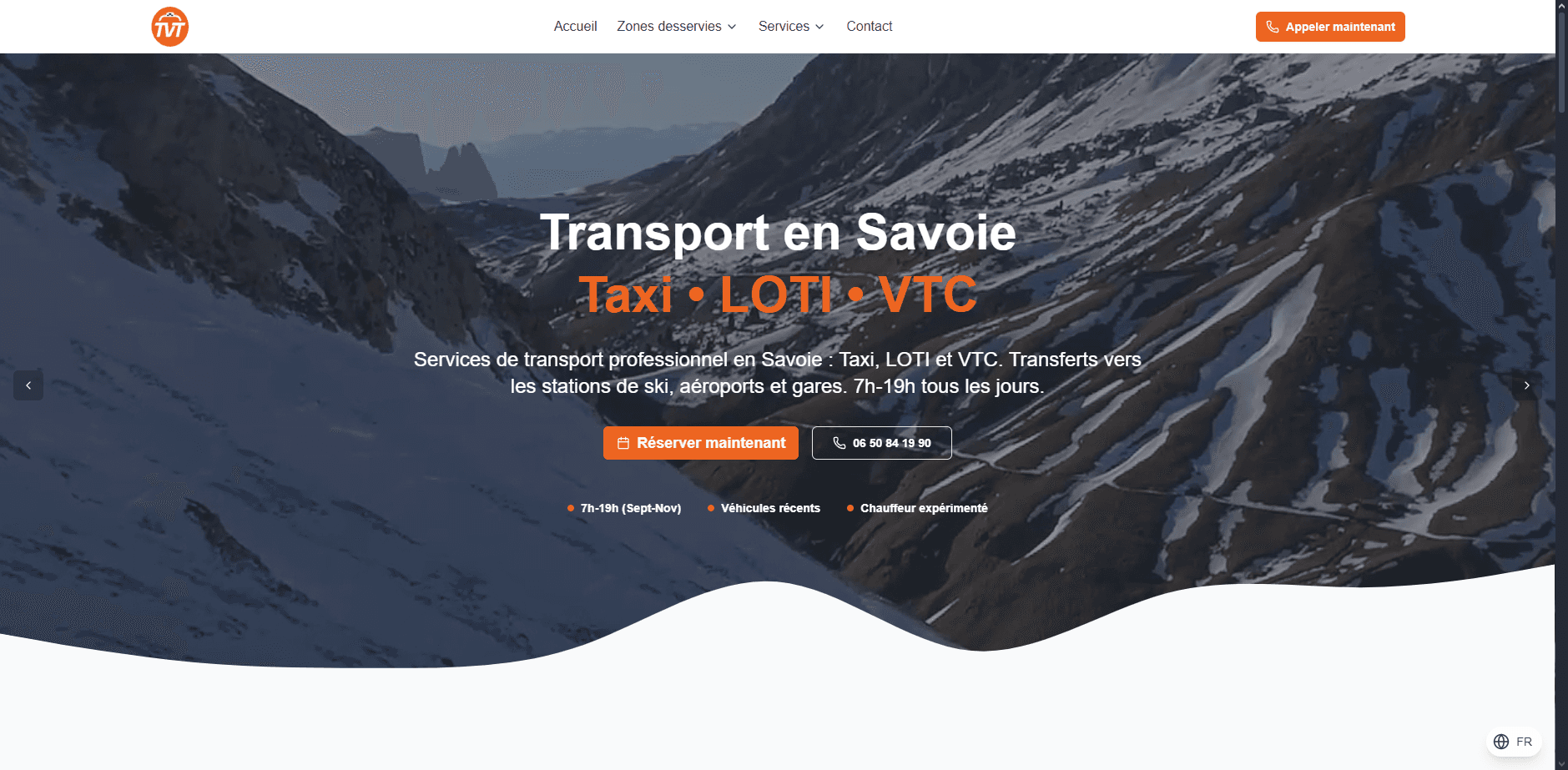 Taxi Vag Transfers — Site vitrine multilingue optimisé SEO