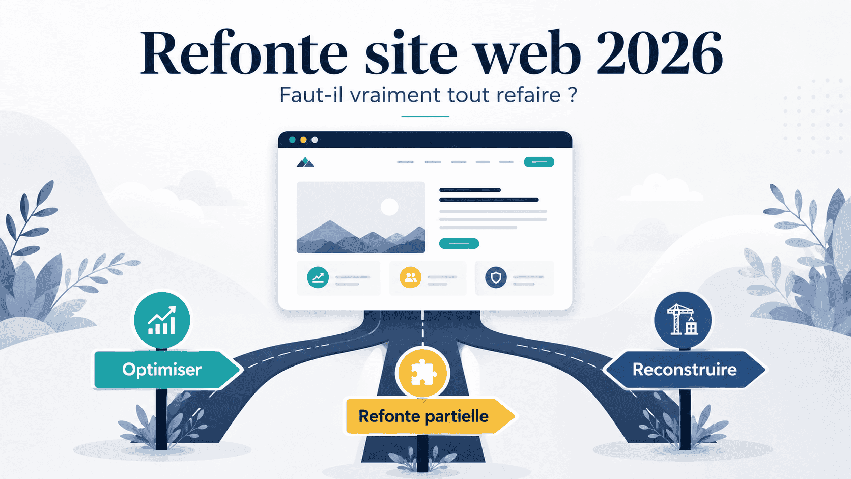 Refonte site web 2026 : faut-il vraiment tout refaire ?